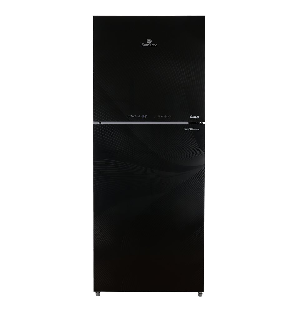 Dawlance Refrigerator 9178 Graze Plus Gem Black Double Door